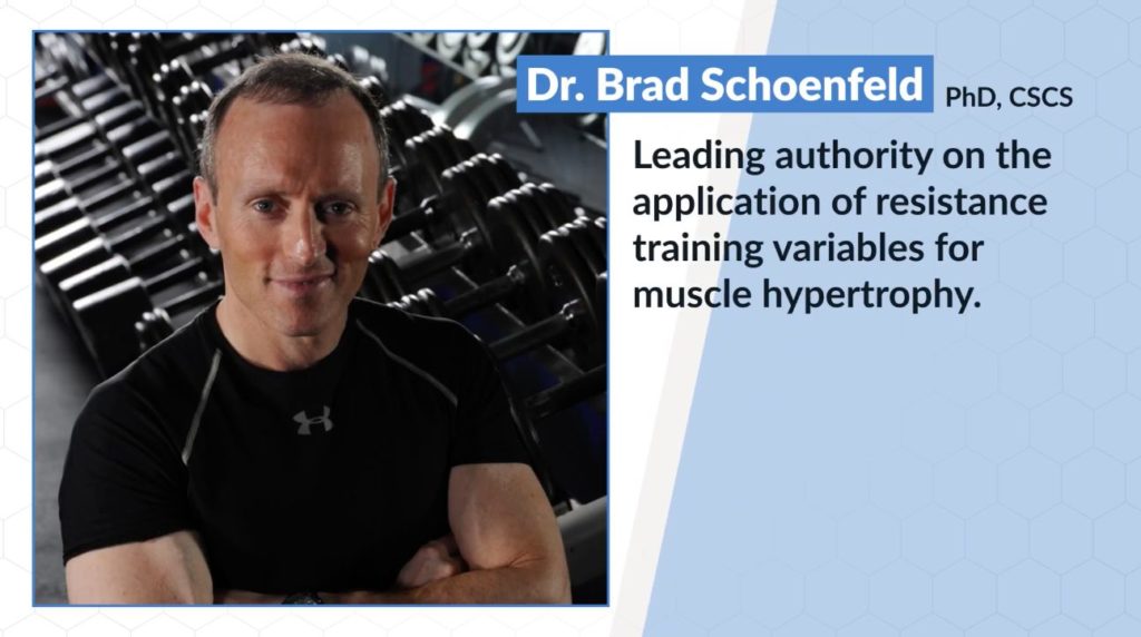 Dr. Brad Schoenfeld
