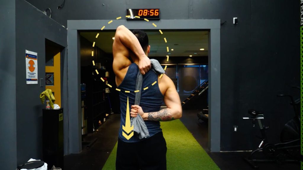 Mobility training for the shoulders