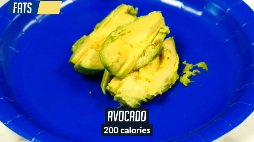 200 calories of avocado