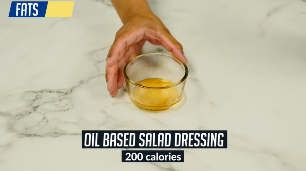 Cut out oil-based salad dressings to lose fat faster