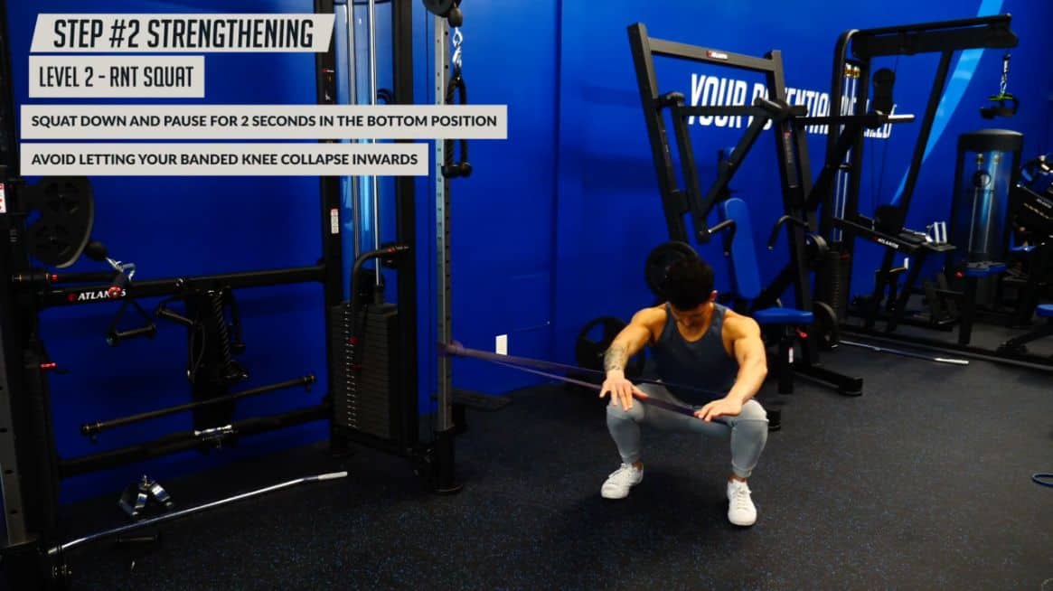 How to perform the RNT squat