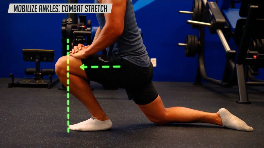 How to mobilize ankles with the combat stretch