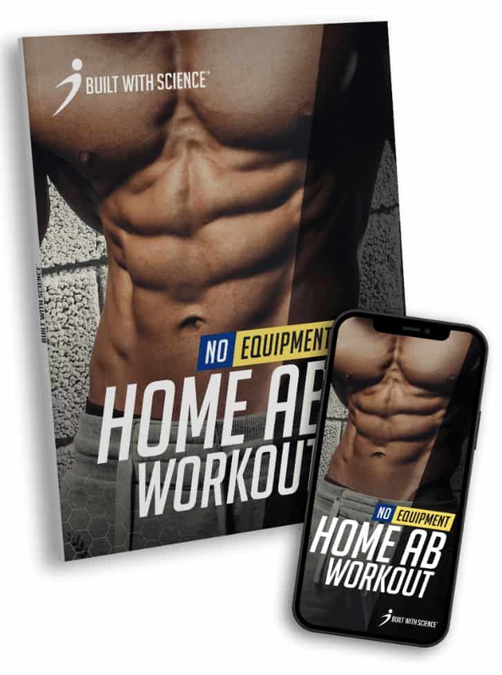 Abs workout at home PDF cover