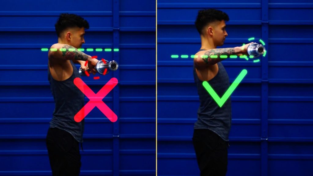 How to make the upright rows healthier for your shoulders