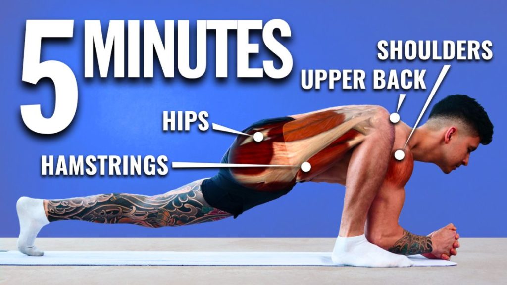 The 5 Minute Daily Stretch To Unlock Your Muscles (5 Exercises!)