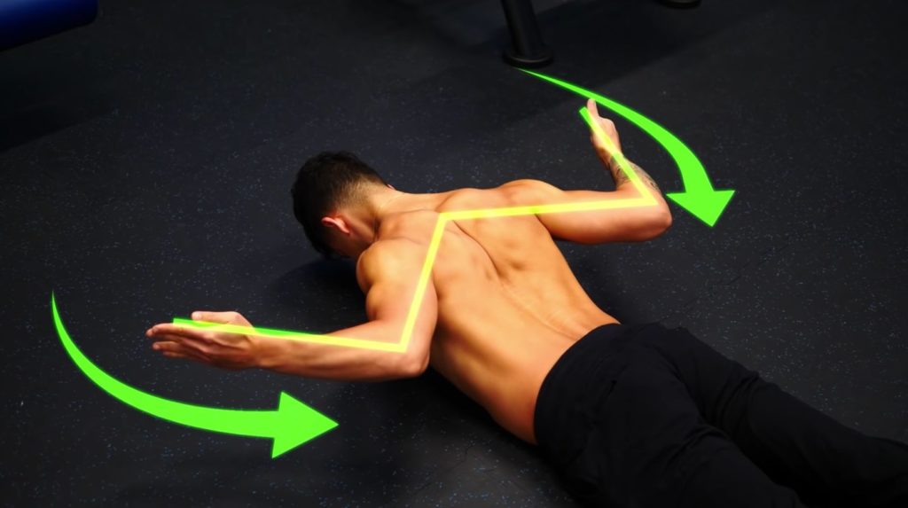 How to get big chest mobility exercise W position