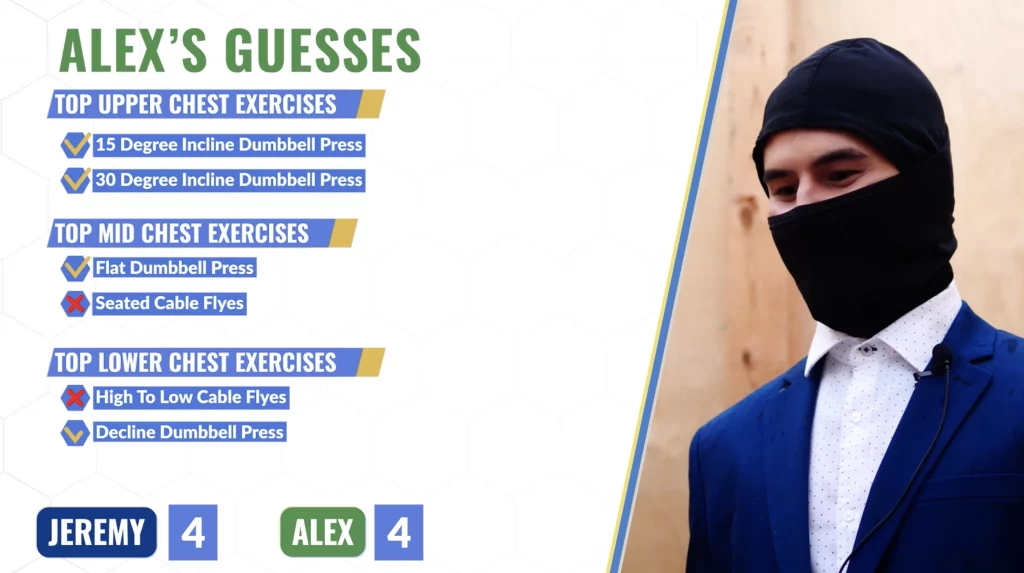 The best chest exercises Alex guesses