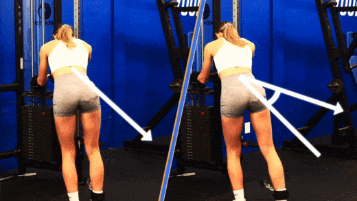 Best glute exercises cable glute kickback