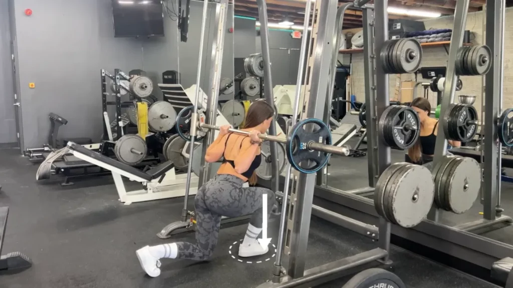 Smith machine booty online workout