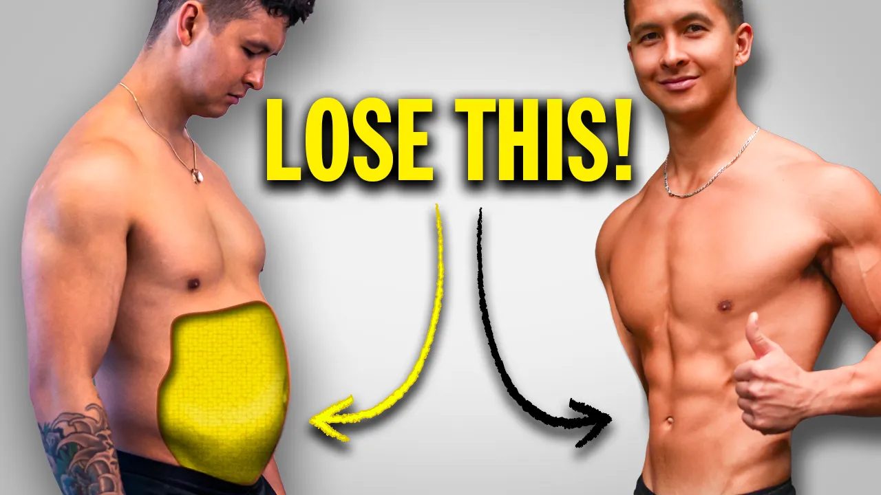 How to lose belly fat thumbnail