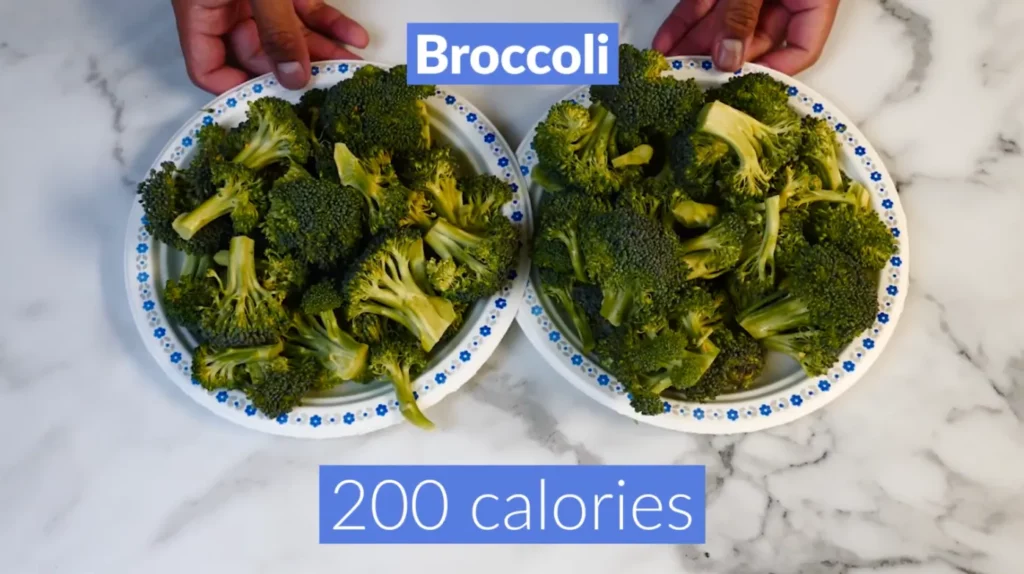 Foods to eat to lose belly fat 200 calories broccoli
