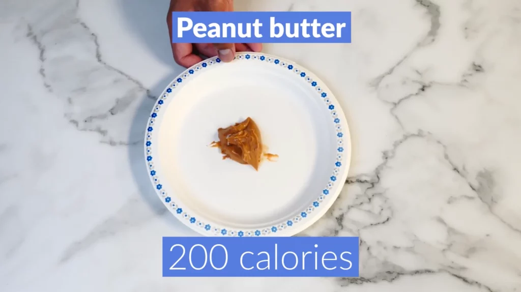 Foods to eat to lose belly fat 200 calories peanut butter