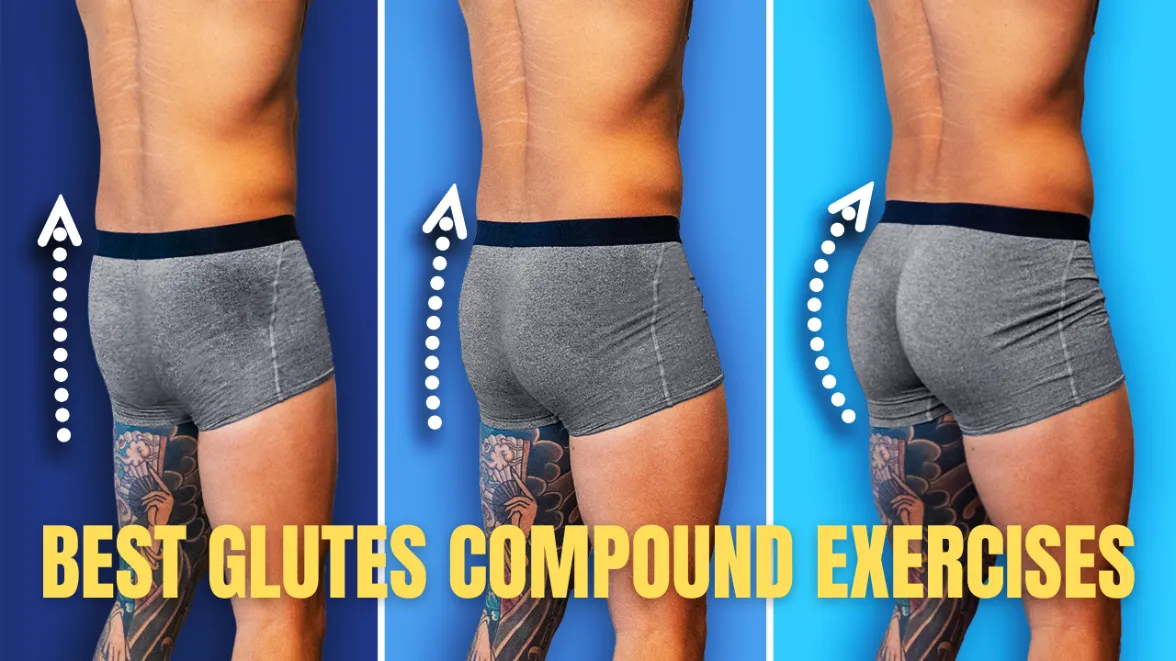 Best glutes compound exercises cover image