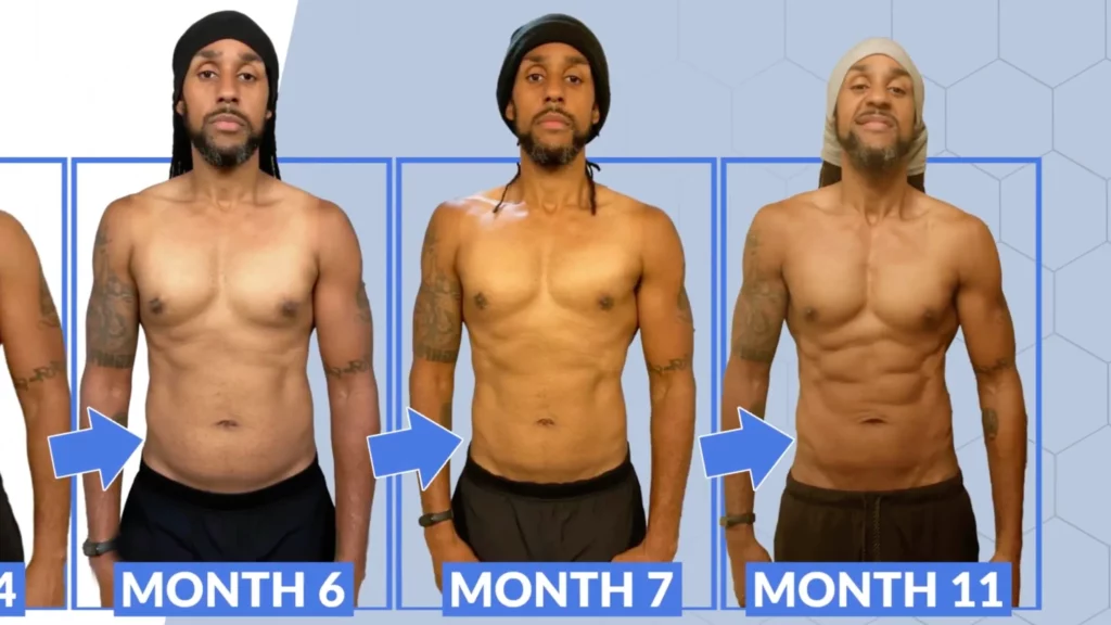 Archie lose love handles month 6 to 11