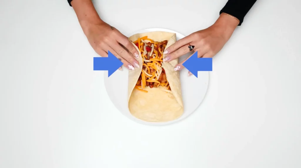 how to wrap freezer burrito 2
