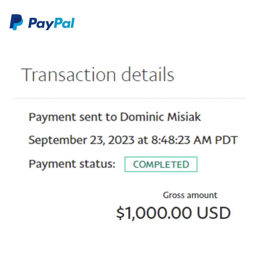Dominic Paypal