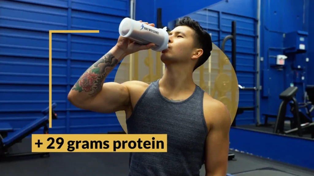 Build muscle faster by eating enough protein