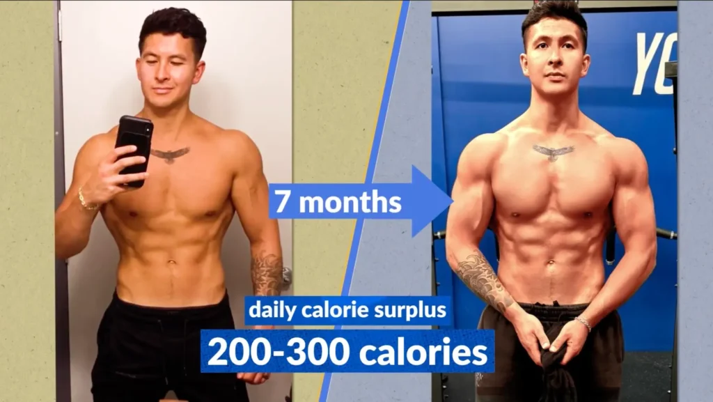 Build muscle without bulking Jeremy transformation in 7 months