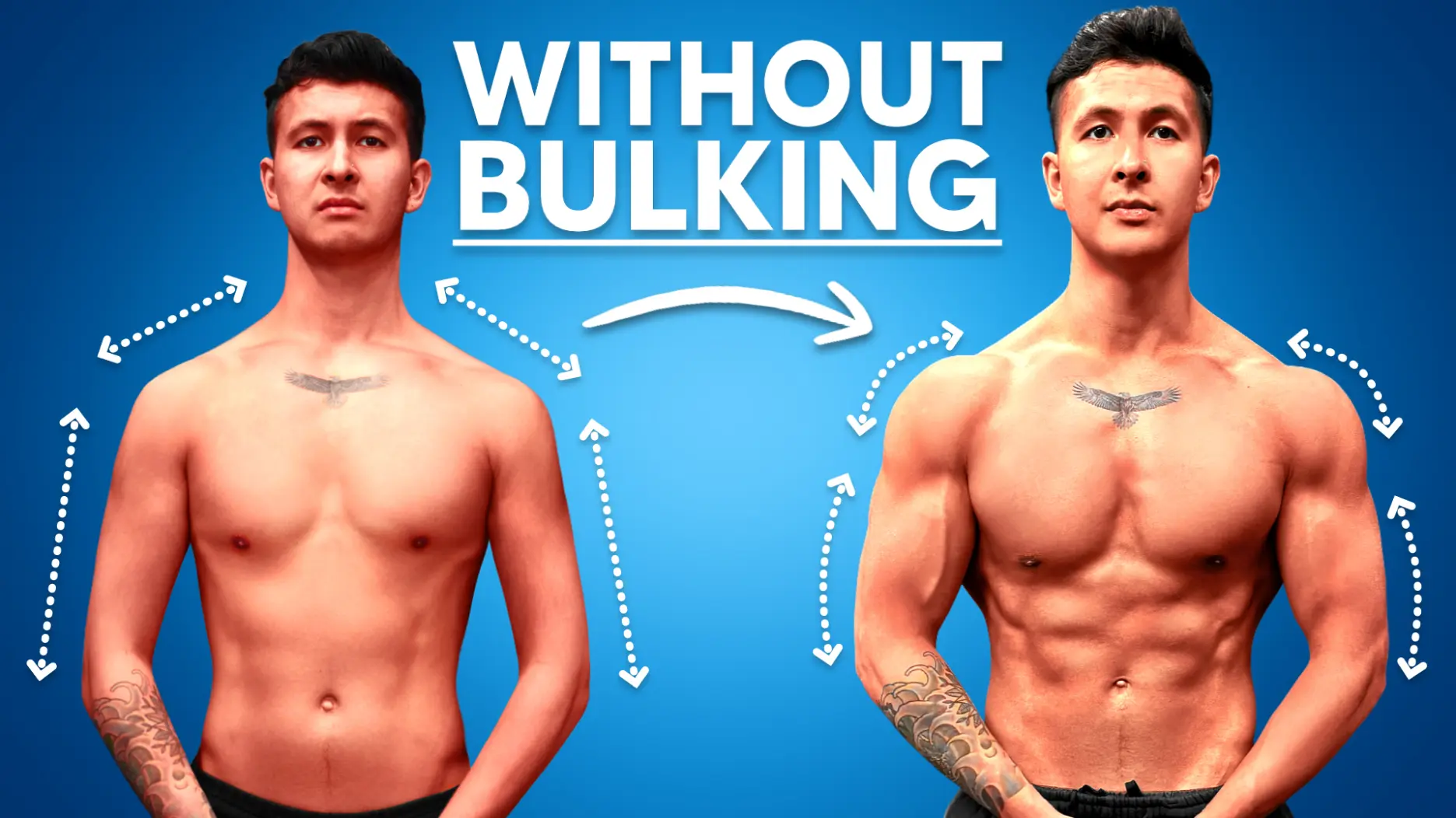 How To Build Muscle WITHOUT Bulking NEW RESEARCH 