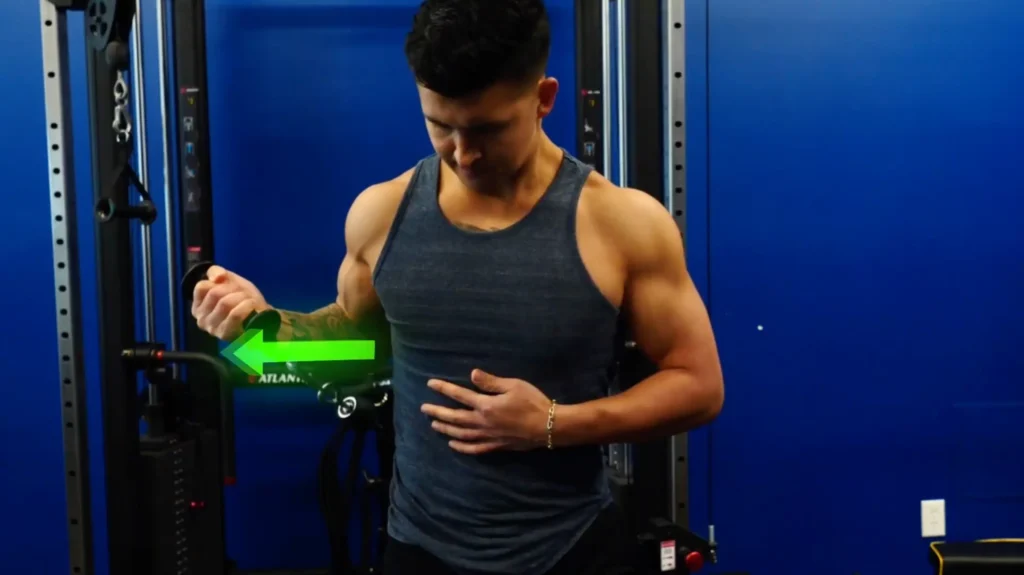 How to target the long head for wider biceps with cable curls