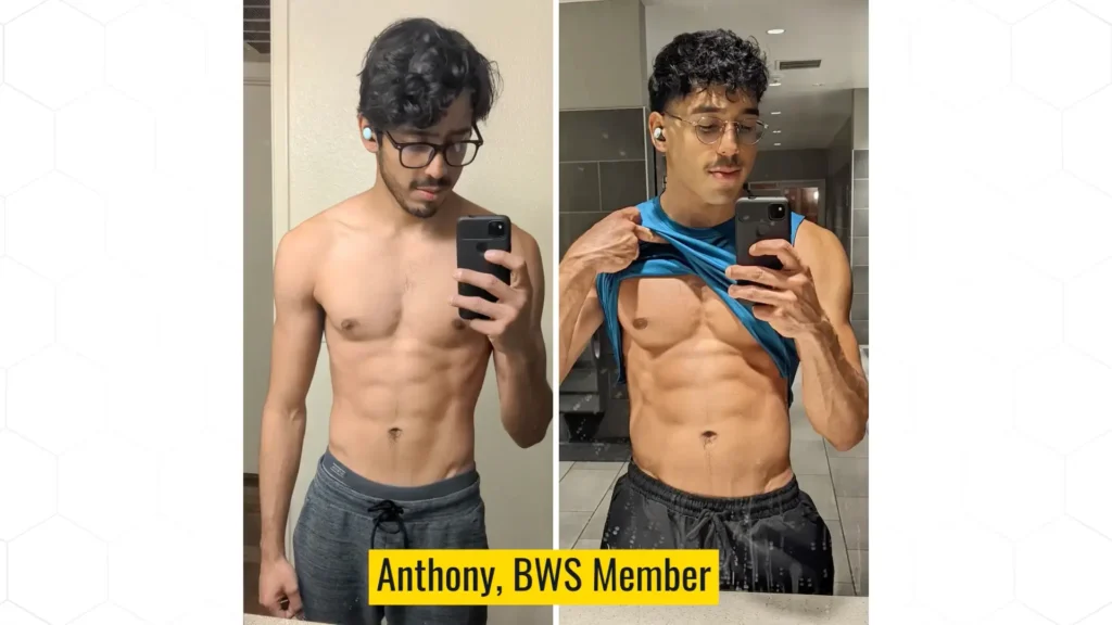 Built With Science members transformation Anthony