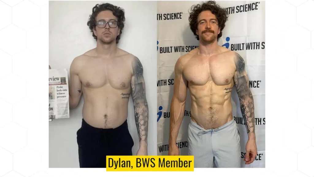 Built With Science members transformation Dylan