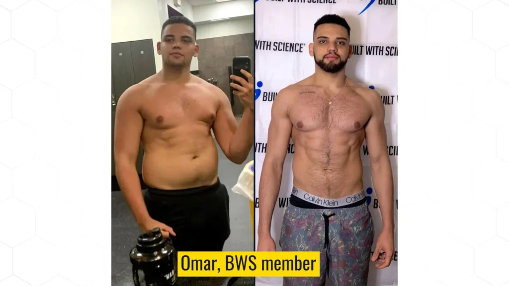 Built With Science members transformation Omar