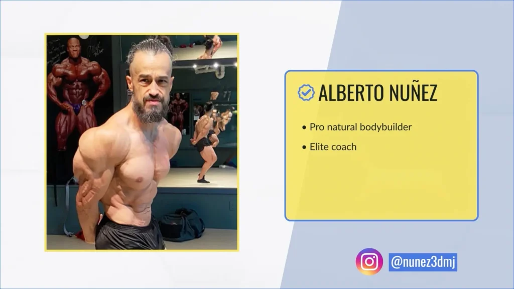 How to get shredded Alberto Nunez