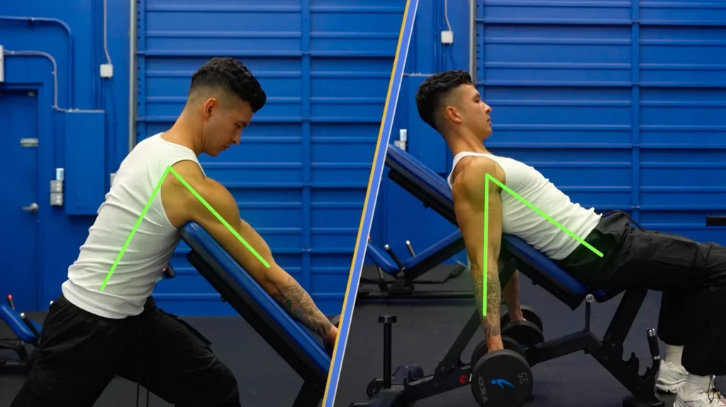 Arm exercises incline curls vs preacher curls