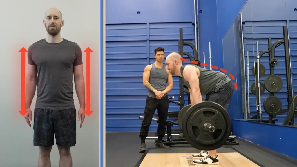 Joint pain deadlift anatomy arm length