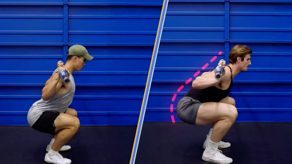 Joint pain squat anatomy