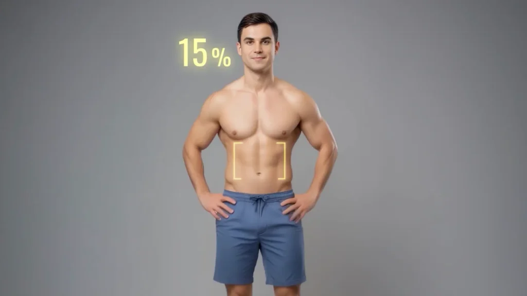 How to lose body fat 15% body fat
