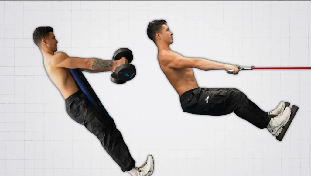 Thick back exercises dumbbell alternative angle