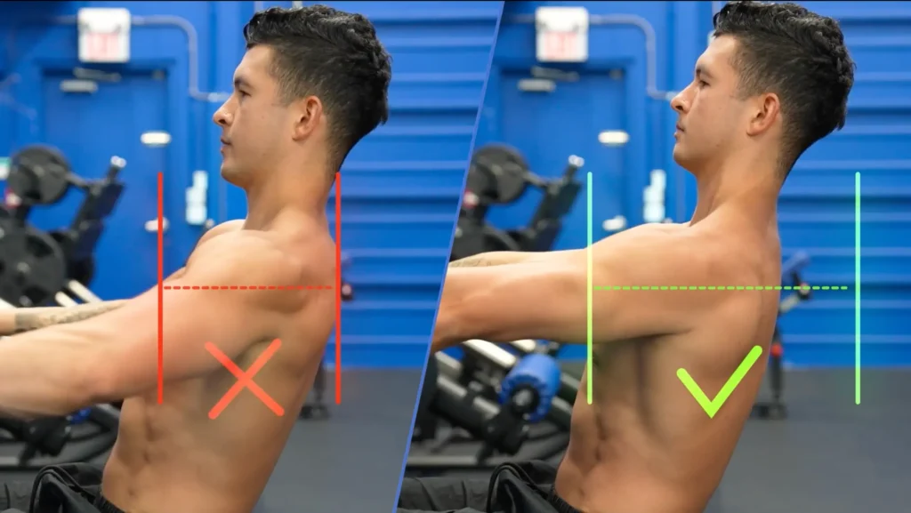 Thick back exercises exercise 1 form tip 4