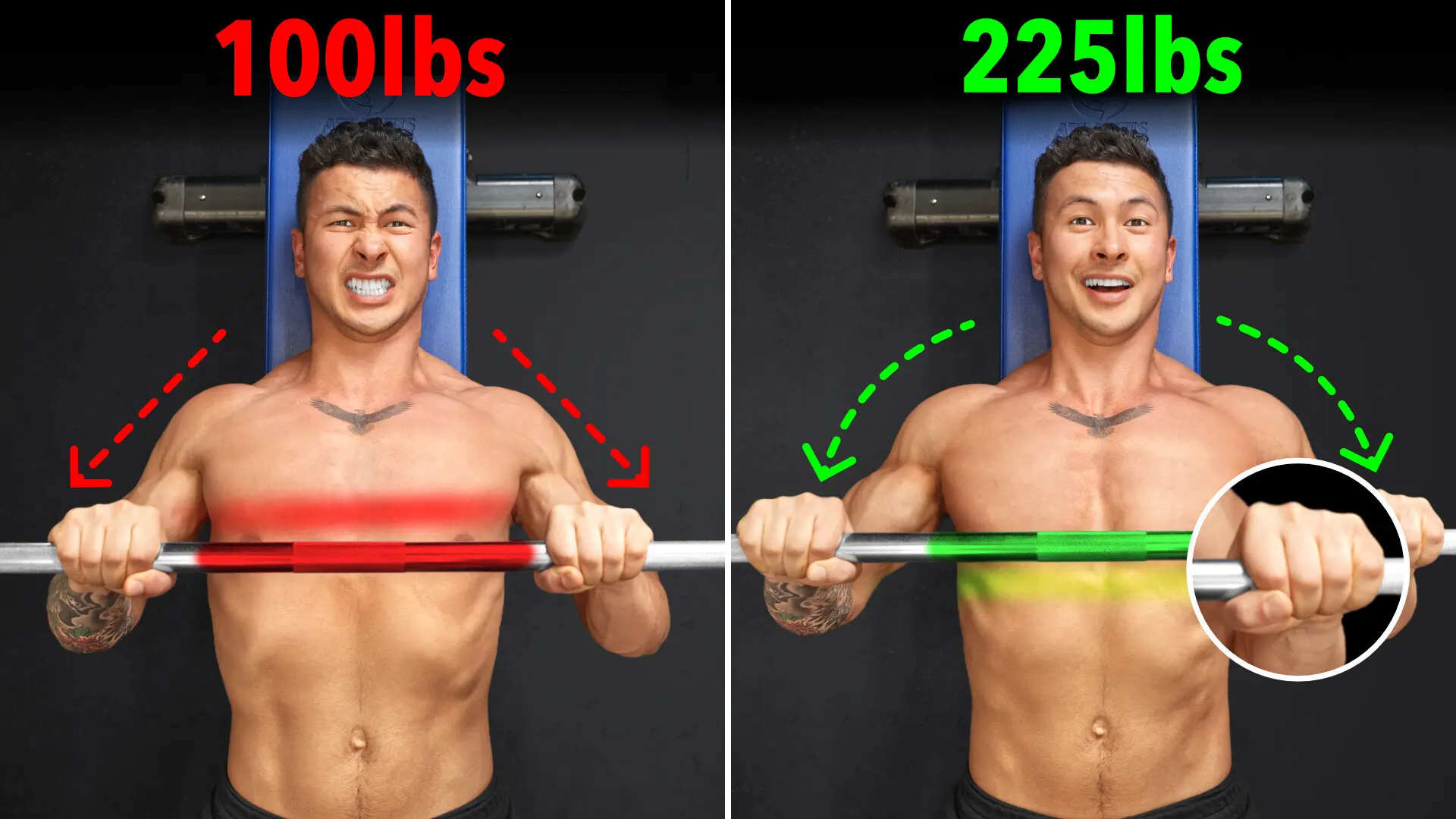 225 bench press cover image