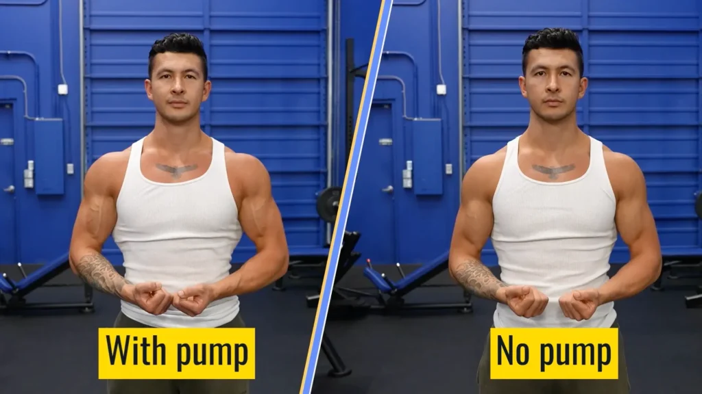 High reps vs low reps pump