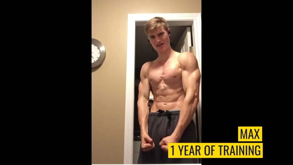 Muscle genetics Max 1 year of training
