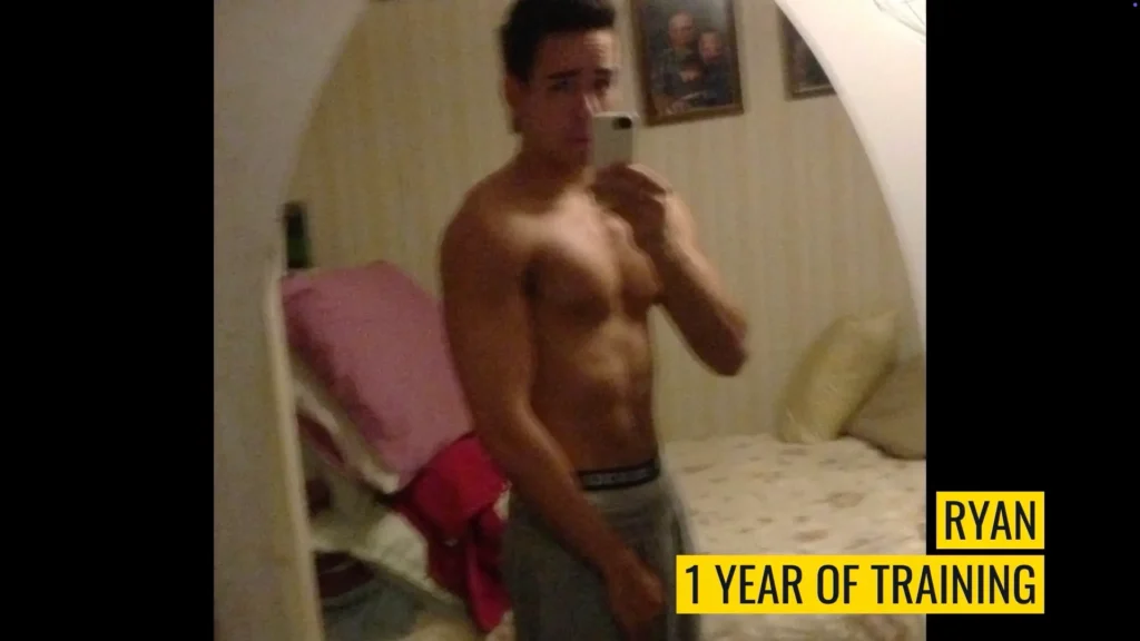 Muscle genetics Ryan 1 year of training