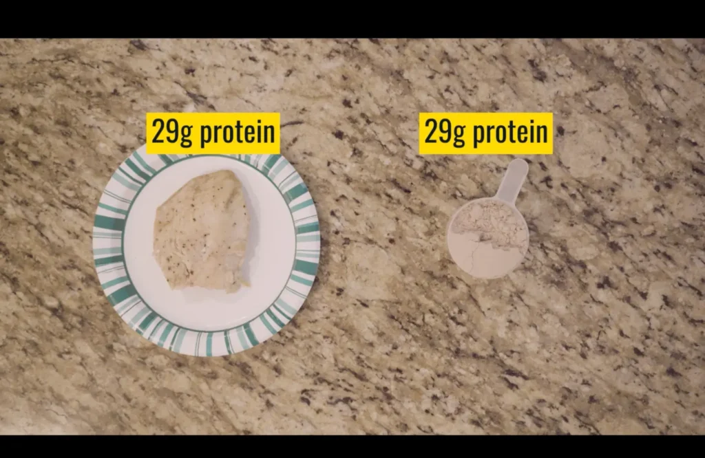 Best muscle mass building supplement protein powder convenience