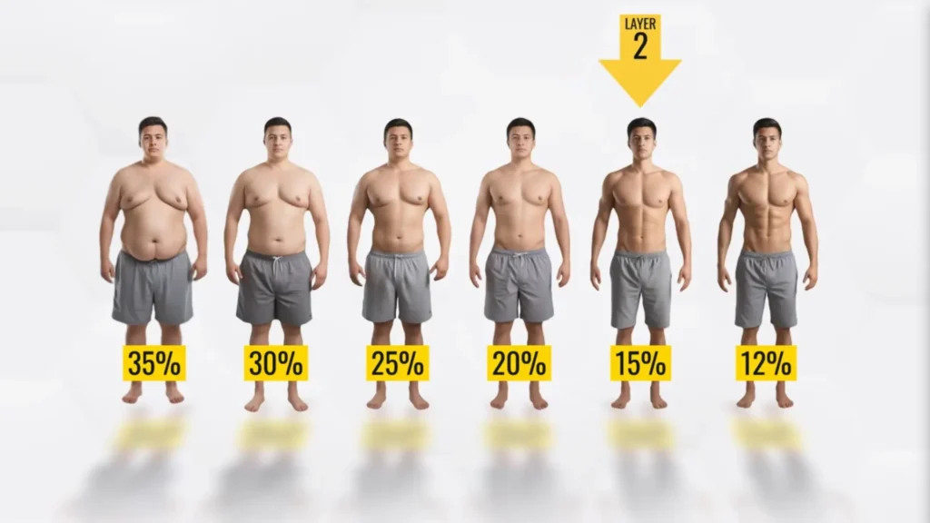 How to get rid of belly fat layer 2 men