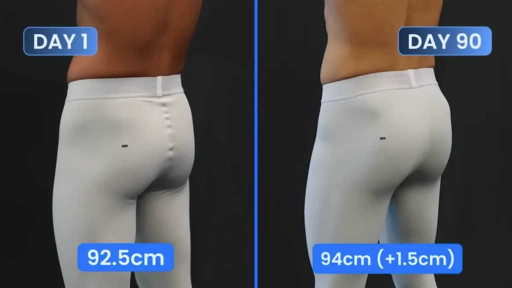 Bigger butt Jeremy day 90 progress