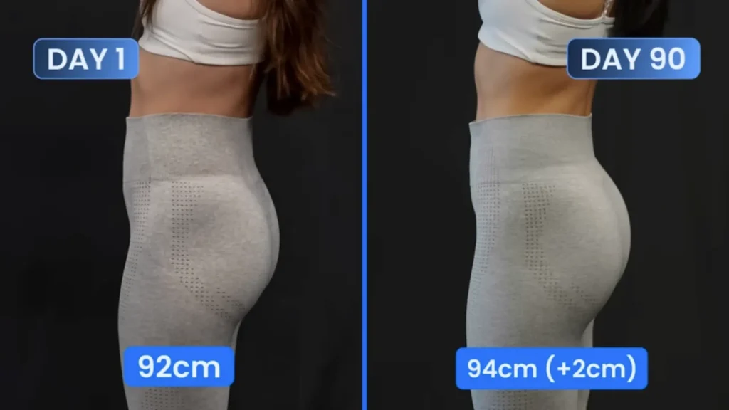 Bigger butt Tahnee day 90 progress