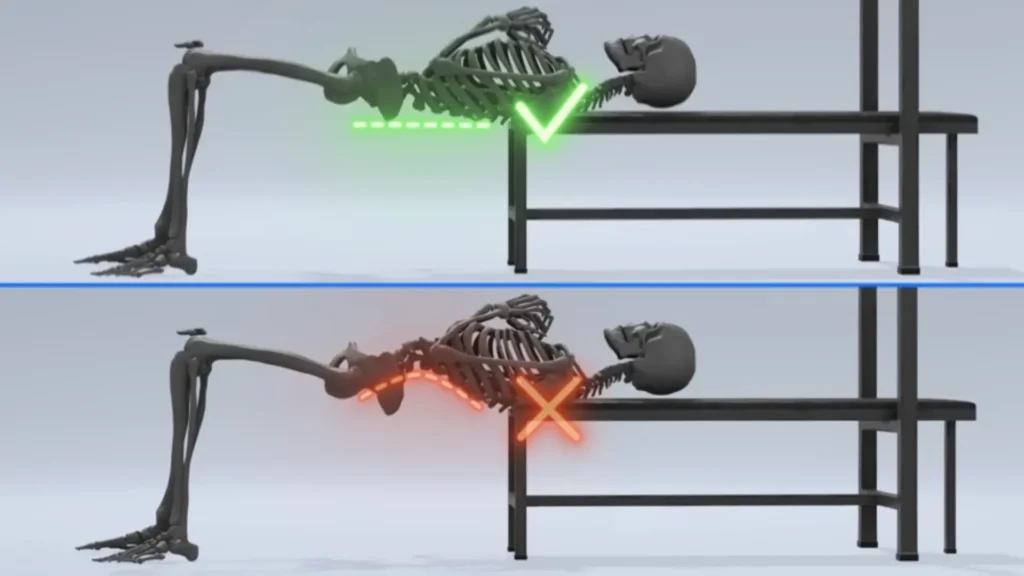 Bigger butt hip thrust cue