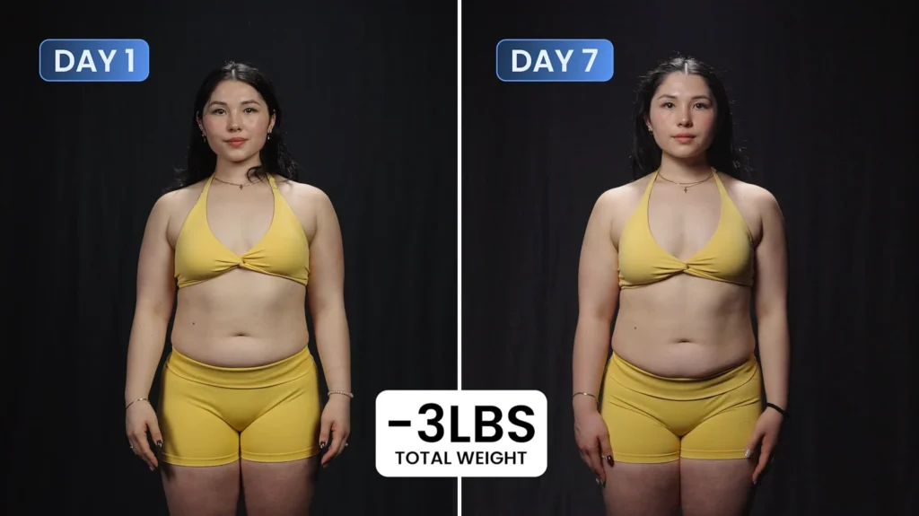 High volume low calorie foods Melody day 7
