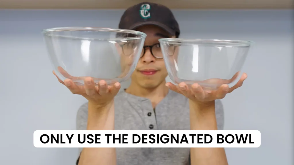 High volume low calorie foods designated bowls