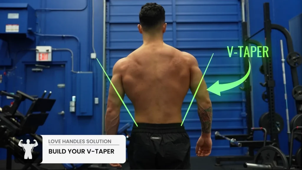 How to lose stubborn fat build V taper