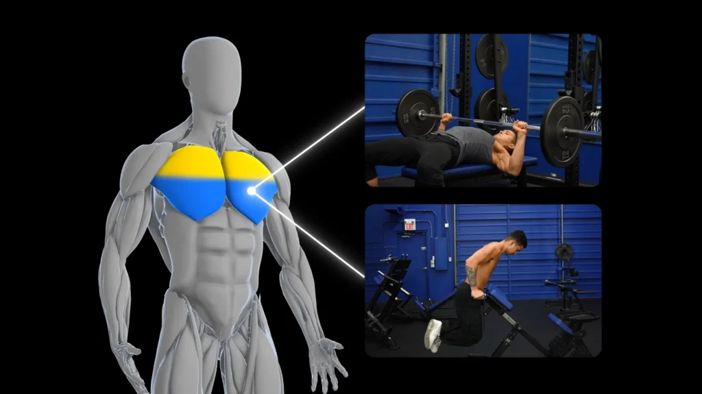 How to lose stubborn fat lower chest exercises