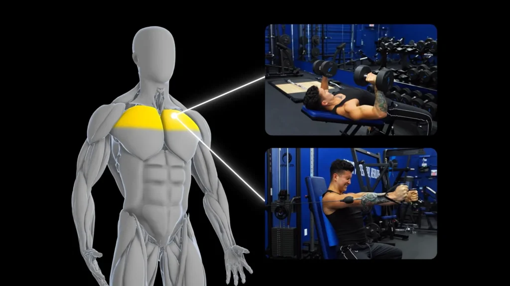 How to lose stubborn fat upper chest exercises